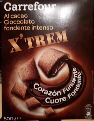 X'tremal cacao Carrefour 500 g, code 3560070683581