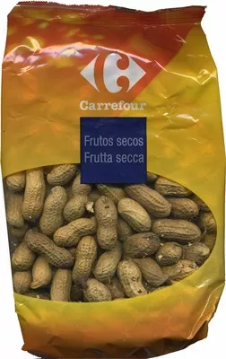 Cacahuetes con cáscara tostados Carrefour 400 g, code 3560070687619