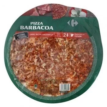 Pizza barbacoa Carrefour , code 3560070747009