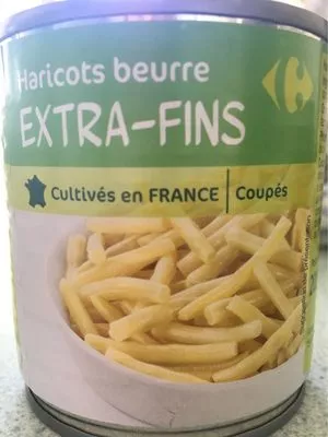 Haricots beurre 3 * 110 g Carrefour 110g, code 3560070752232