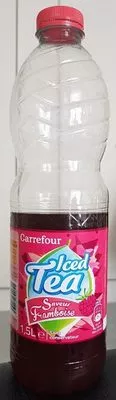 Iced Tea saveur framboise Carrefour 1,5 L, code 3560070790821