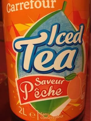 Thé Glacé saveur Pêche Carrefour 2 l, code 3560070821884