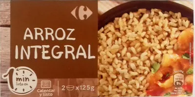 Arroz integral Carrefour 250 g (2 x 125 g), code 3560070825479