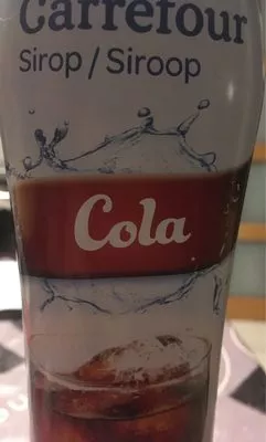 Sirop au cola Carrefour 75 cl, code 3560070825721