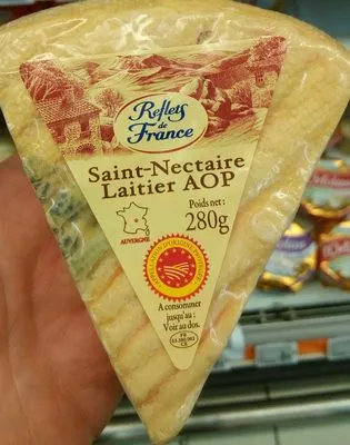 Fromage Saint Nectaire laitier AOP Reflets de France, Carrefour 280 g, code 3560070845644