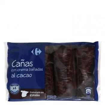 Cañas crema-cacao Carrefour , code 3560070870226