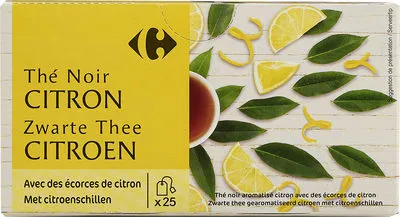 Thé Citron Carrefour 37,5 g, code 3560070888108