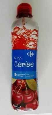 Sirop cerise Carrefour 75 cl , code 3560070894222