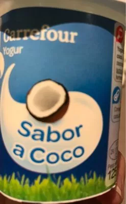 Yogur sabor a coco Carrefour 500 g (4 x 125 g), code 3560070920327