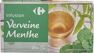 Infusion  Verveine  Menthe Carrefour 32.5 g, code 3560070928255