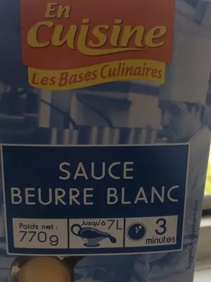 Sauce beurre blanc En Cuisine , code 3560070964314