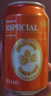 Bière spéciale Carrefour 3.96 l (12 x 33 cl), code 3560071004316