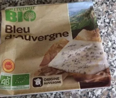 Fromage bio bleu d'Auvergne Bio Carrefour Bio, Carrefour 0,125 kg, code 3560071008314