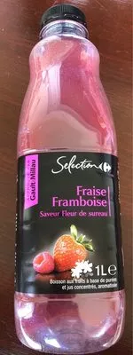 Jus de Fraise et Framboise Carrefour, Carrefour Sélection 1 L, code 3560071008949