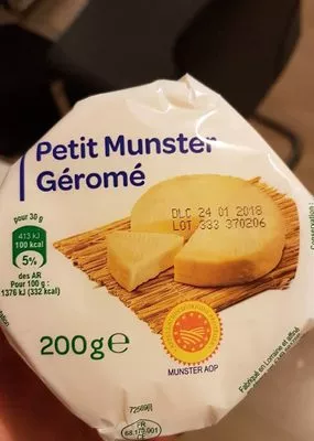 Munster gerome Carrefour 200 g, code 3560071048907