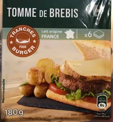 Tomme de brebis Carrefour , code 3560071080310