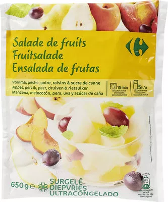 Salade de fruits Carrefour 650 g, code 3560071082291