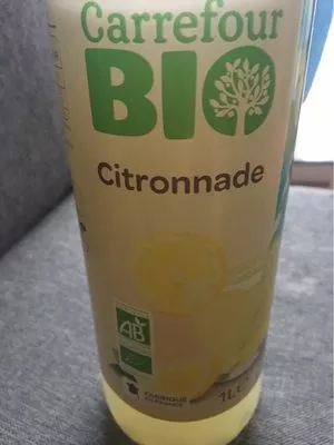 Citronnade Carrefour Bio, Carrefour 1 L, code 3560071176457