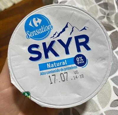 Skyr natural Carrefour Sensation 150g, code 3560071226053