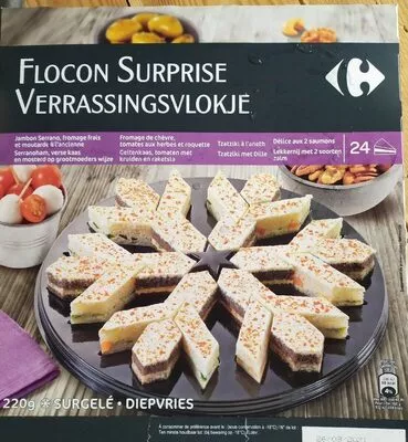 Flocon surprise surgelé Carrefour 220 g, code 3560071233785