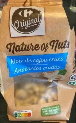 Noix de cajou crues Carrefour Original 200 g, code 3560071237950