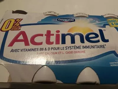 Actimel 0% Danone, Actimel , code 3560238500958