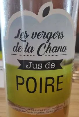 Jus de POIRE Les vergers de la Chana 100cl, code 3562290005624