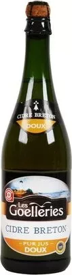 Cidre bouché breton doux 2 % Les Goelleries, Marque Repere 75 cl, code 3564700002162