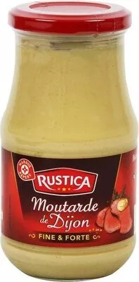 Moutarde de Dijon Rustica, Marque Repère, Scamark (Filiale E. Leclerc) 440 g, code 3564700010563