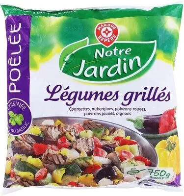 Poêlée de légumes grillés Notre Jardin, Marque Repère 750 g, code 3564700433669