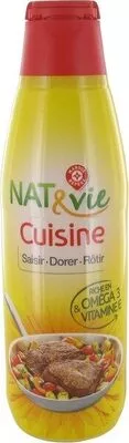 Liquide végétal pour cuisson Nat&Vie, Marque Repère 500 ml, code 3564700569061