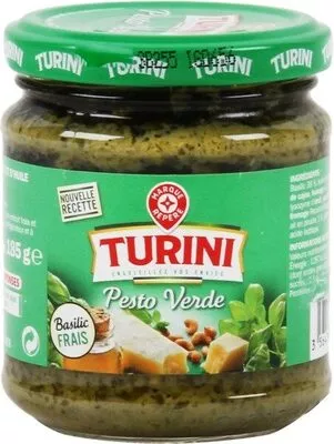 Pesto verde Turini, Marque Repère 185 g, code 3564700571170