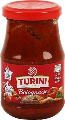 Sauce bolognaise Turini, Marque Repère 190 g, code 3564700577127