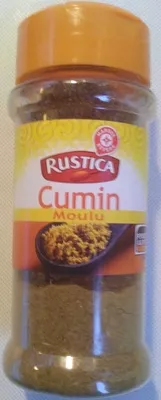 Cumin moulu - flacon Rustica, Marque Repère 47 g, code 3564700611029