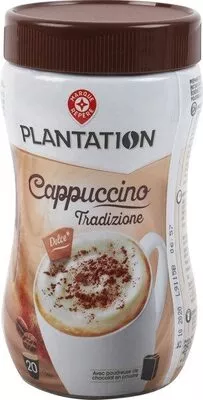 Cappuccino nature + poudreuse chocolat Plantation, Marque Repère 280 g, code 3564700640470