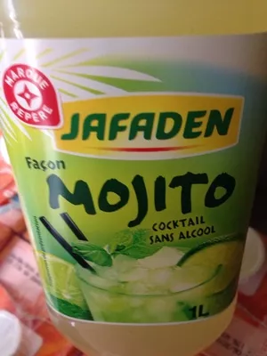 Cocktail sans alcool mojito Jafaden, Marque Repère 1 l, code 3564700688700