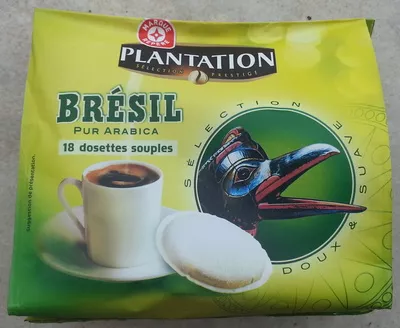 18 dosettes souples du bresil pur arabica Plantation, Marque Repère 125 g, code 3564700702499