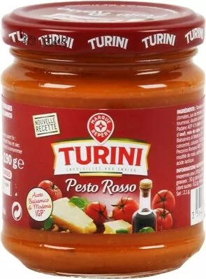 Pesto rosso Turini, Marque Repère 190 g, code 3564700742860