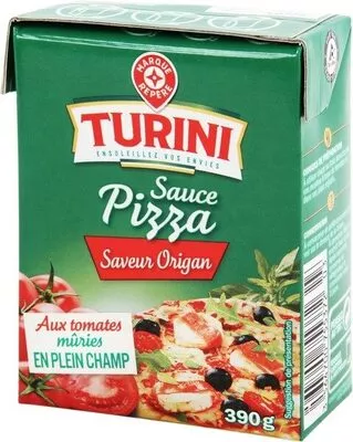 Sauce origan Turini, Marque Repère, Scamark (Filiale E. Leclerc) 390 g, code 3564700755372