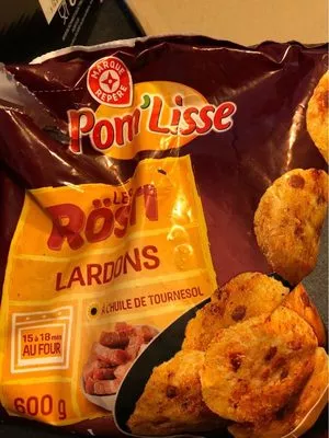 Rösti lardons Pom'Lisse, Marque Repère 600 g, code 3564700793558