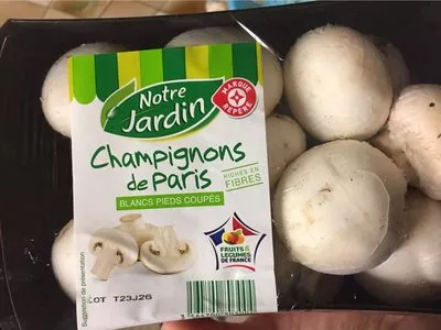 Champignons de Paris Notre Jardin, Marque Repère 500 g, code 3564700803004