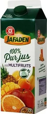 Pur jus multifruits Jafaden, Marque Repère 2 l, code 3564700843802