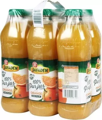 Pur jus d'orange Jafaden, Marque Repère 1 l, code 3564700848739