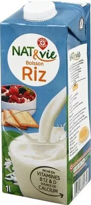 Boisson au riz NAT & vie, Marque Repère 1 l, code 3564700868539