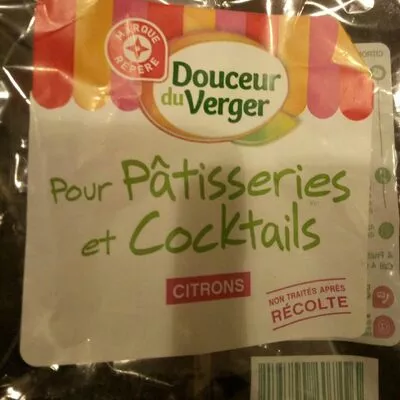 Citrons pour pâtisseries et cocktails Douceur du Verger, Marque Repère , code 3564700998571