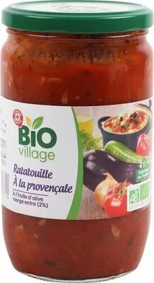 Ratatouille à la provençale bio Bio Village, Marque Repère 650 g, code 3564707081023