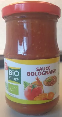 Sauce bolognaise bio Bio Village, Marque Repère 200 g, code 3564707084888