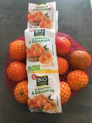 Clementines à déguster Bio Village, Marque Repère 750 g, code 3564707105514