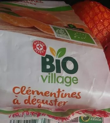 Clémentines à déguster Bio Village, Marque Repère 750 g, code 3564707117586