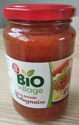 Sauce tomate bolognaise Bio Village, Marque Repère , code 3564707118774